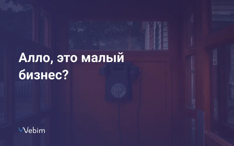 Малый бизнес в России все еще общается с клиентами по телефону