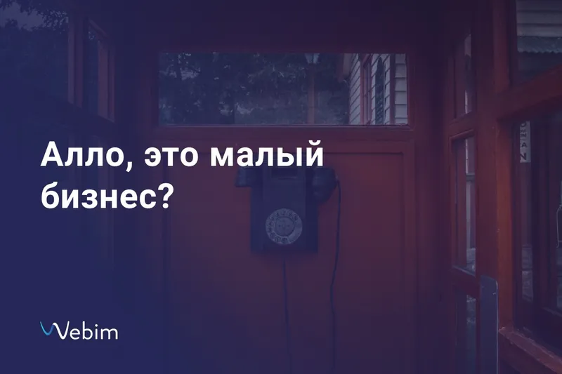Малый бизнес в России все еще общается с клиентами по телефону